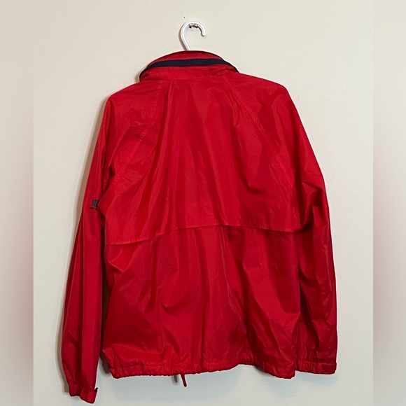 Helly Hansen Rain Jacket HellyTech Packable Hooded Red Women’s size Small - Picture 7 of 10